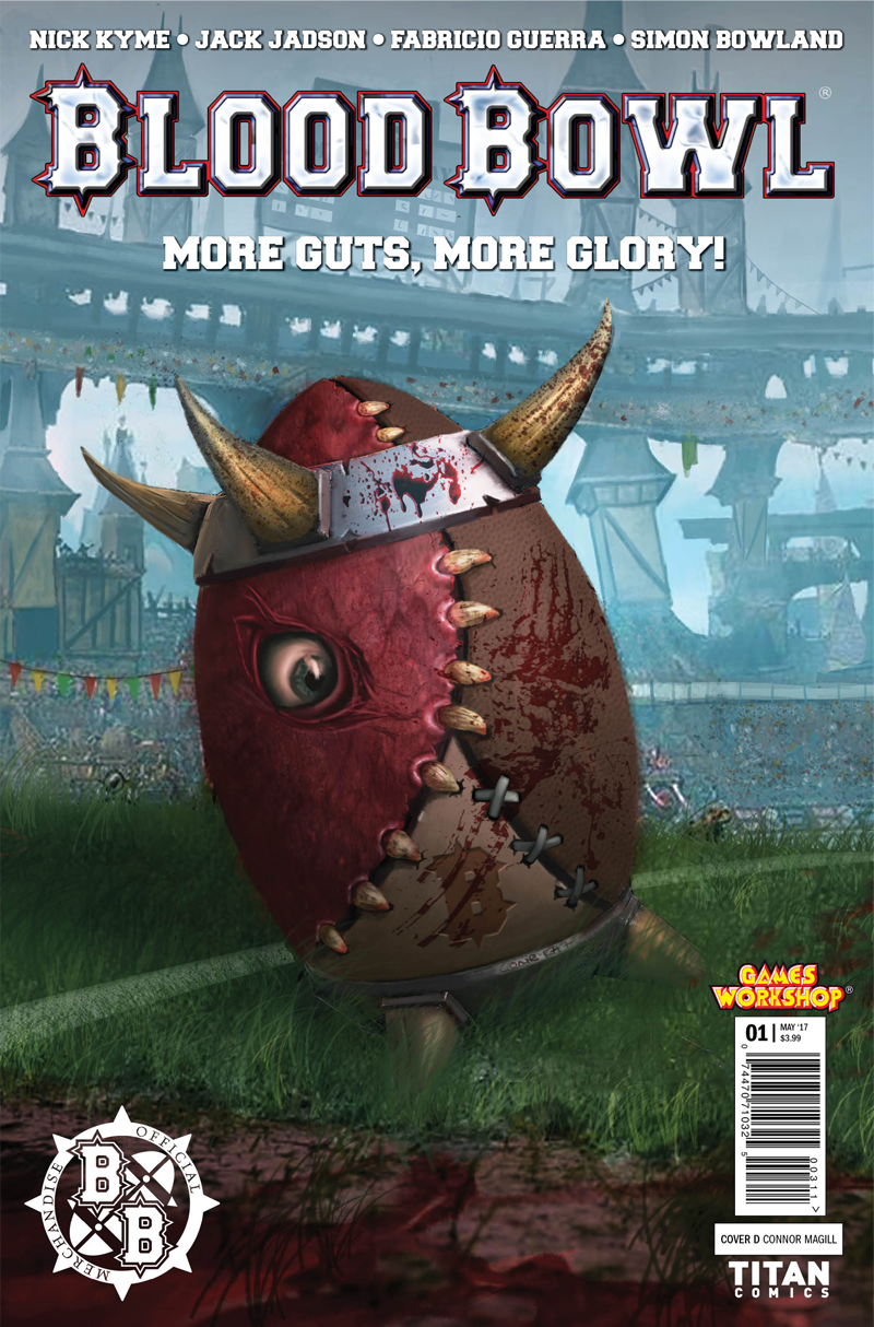 Illustration for article titled The Fantastically Violent Football Board Game Blood Bowl Is Getting Its Own Comic